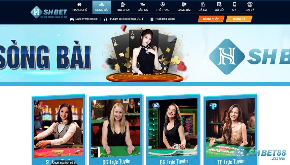 Sân cược live casino Shbet mang đến trải nghiệm cược hoàn toàn mới và hiện đại