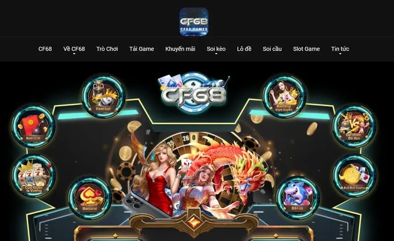 Các sản phẩm game tại CF68